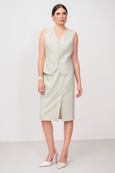 Жилетка Центр Моды Пш-4133 эвкалипт размер 44-56 #2