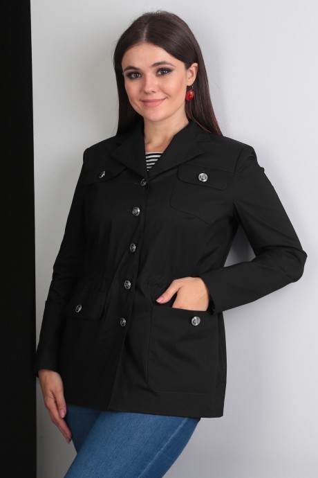 Куртка Мода Юрс 2426 черный размер 48-52 #3