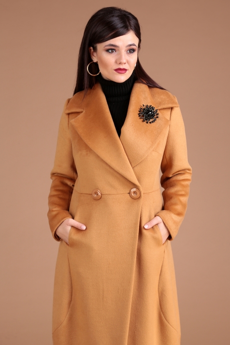 Пальто Мода Юрс 2519 -1 кэмел размер 46-50 #2