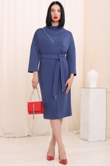 Платье Мода-Юрс 2741 синий #1