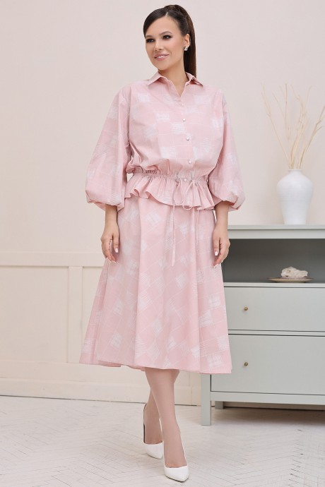 Костюм/комплект Мода Юрс 2753 розовый размер 48-52 #1