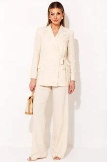 Брючный костюм Мода Юрс 2669 ванильный