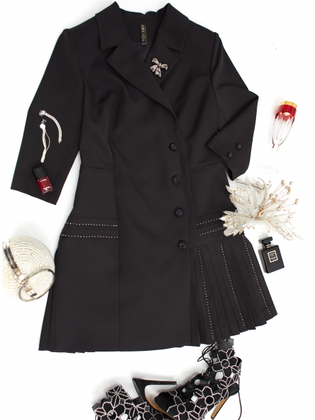 Вечернее платье Твой Имидж 9937 чёрный размер 44-48 #2