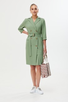Платье Твой Имидж 1754 оливковый