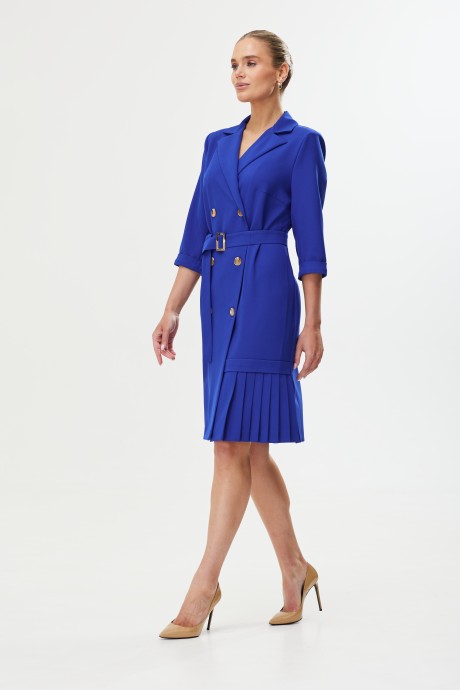 Платье Твой Имидж 1667 синий размер 46-56 #5