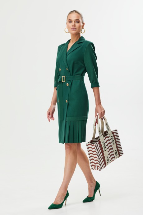 Платье Твой Имидж 1669 зеленый размер 46-56 #2