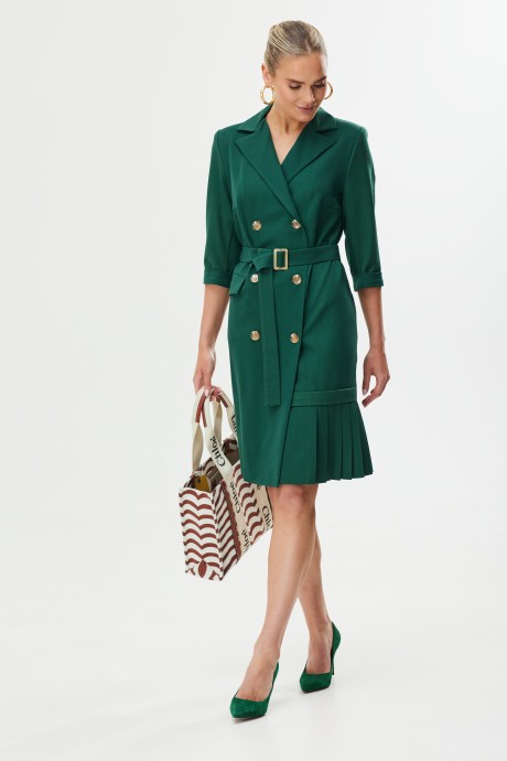Платье Твой Имидж 1669 зеленый размер 46-56 #5