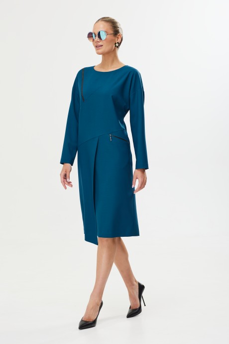 Платье Твой Имидж 1752 синий размер 50-56 #1