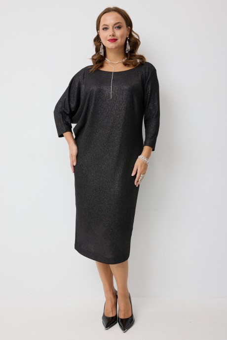 Вечернее платье Твой Имидж 2278 черный размер 52-60 #1