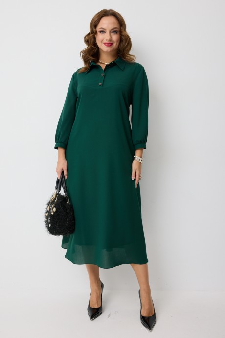 Платье Твой Имидж 2282 зеленый размер 52-60 #2