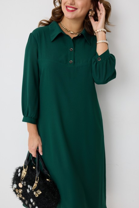 Платье Твой Имидж 2282 зеленый размер 52-60 #6