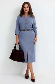 Платье Твой Имидж 2361 пыльно-голубой