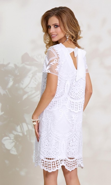 Платье Vittoria Queen 8063 белый размер 46-54 #2