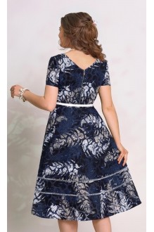 Vittoria Queen 8943 цветочный принт (синий) #2