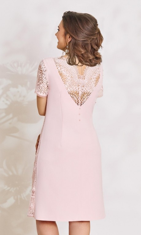 Вечернее платье Vittoria Queen 9153 пудра размер 48-56 #2