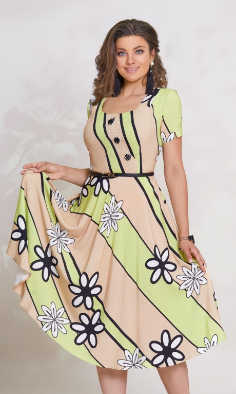 Vittoria Queen 9133 -1 цветочный принт #1