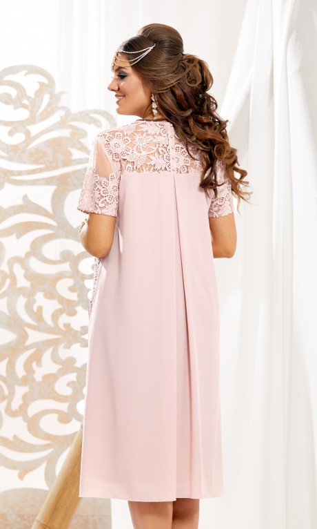Вечернее платье Vittoria Queen 10793 пудра размер 52-60 #2