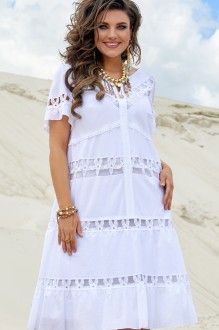 Платье Vittoria Queen 16383 белый #1