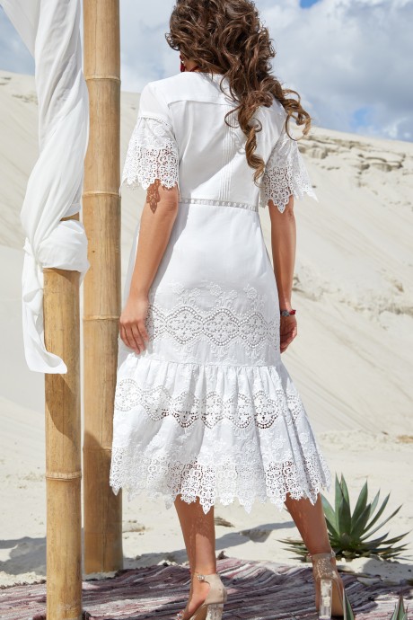 Платье Vittoria Queen 15943/1 белый размер 48-58 #3