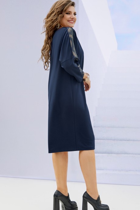 Платье Vittoria Queen 16803 темно-синий размер 52-62 #5