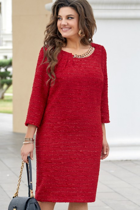 Платье Vittoria Queen 17463 красный размер 52-62 #1