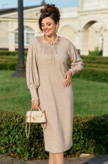 Платье Vittoria Queen 26533 бежевый #1