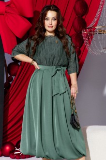 Вечернее платье Vittoria Queen 26913 зеленый