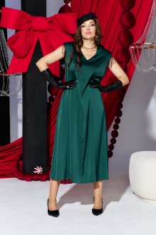 Вечернее платье Vittoria Queen 27663 изумрудный