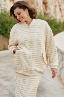 Бомбер Vittoria Queen 27753б желтый