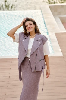 Жилетка Vittoria Queen 27163ж /1 лиловый