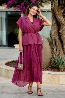 Костюм Vittoria Queen 28013 двойка винный