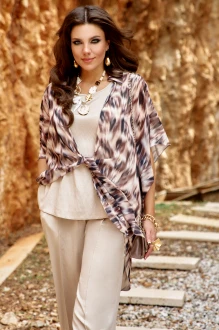 Блузка Vittoria Queen 28163 к двойка песочный