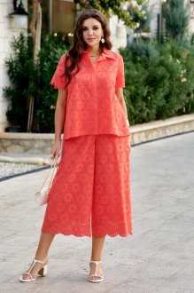 Брючный костюм Vittoria Queen 28393 двойка коралл