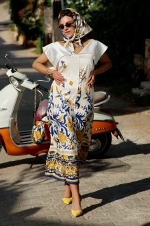 Платье Vittoria Queen 28283 молочное