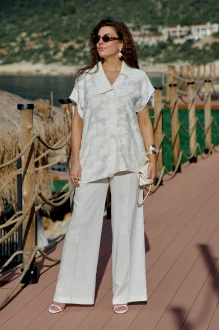 Брюки Vittoria Queen 28733 бр белые