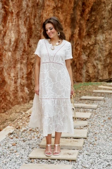 Платье Vittoria Queen 29033 молочное