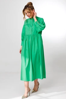 Платье FauFilure С1786 зеленое