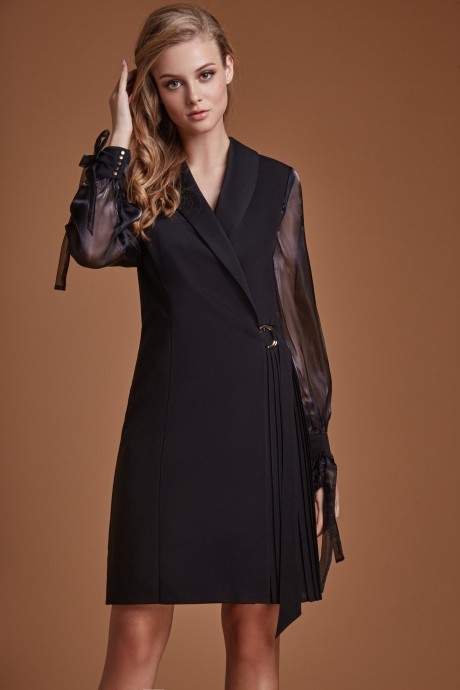 Вечернее платье MAX 591 черный размер 44-48 #1