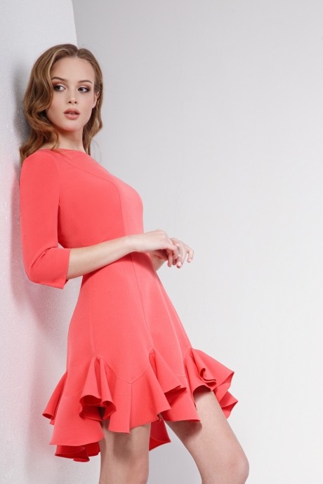 Вечернее платье MAX 617 коралл размер 44-46 #1