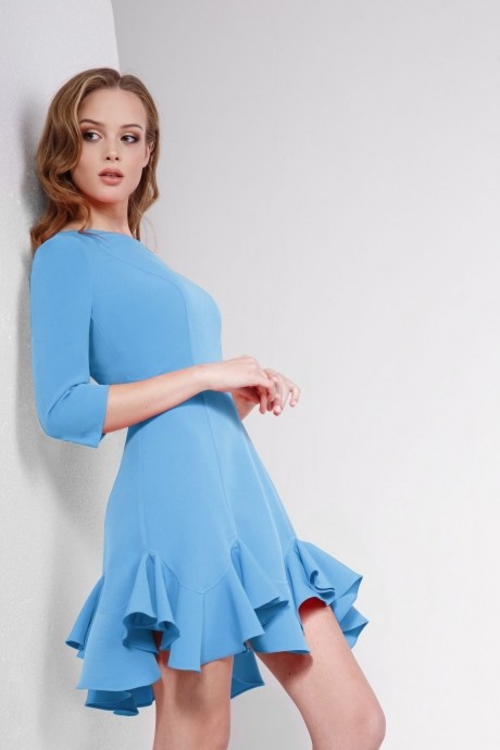 Вечернее платье MAX 617 голубой размер 42-46 #1
