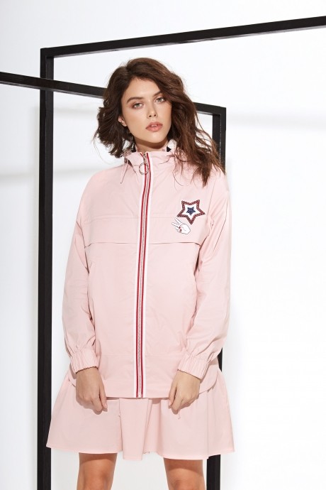 Куртка MAX 639 розовый размер 42-48 #1