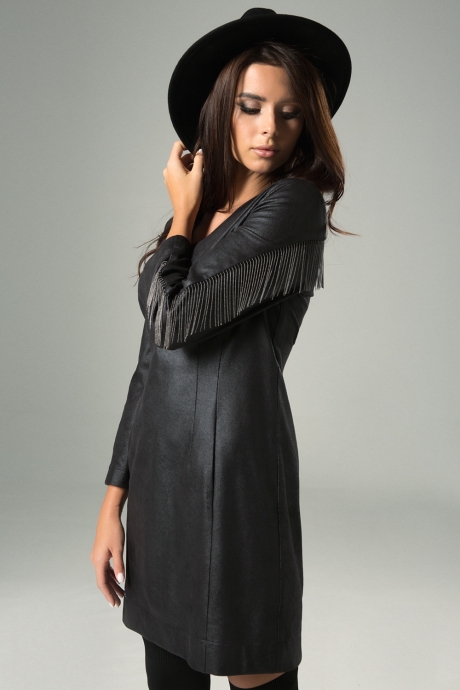 Платье MAX 764 черный размер 42-48 #2