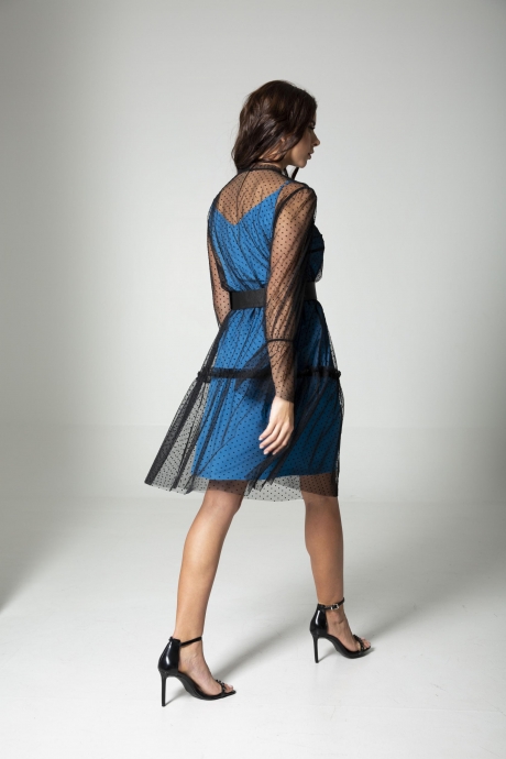 Вечернее платье MAX 766 голубой размер 44-48 #3