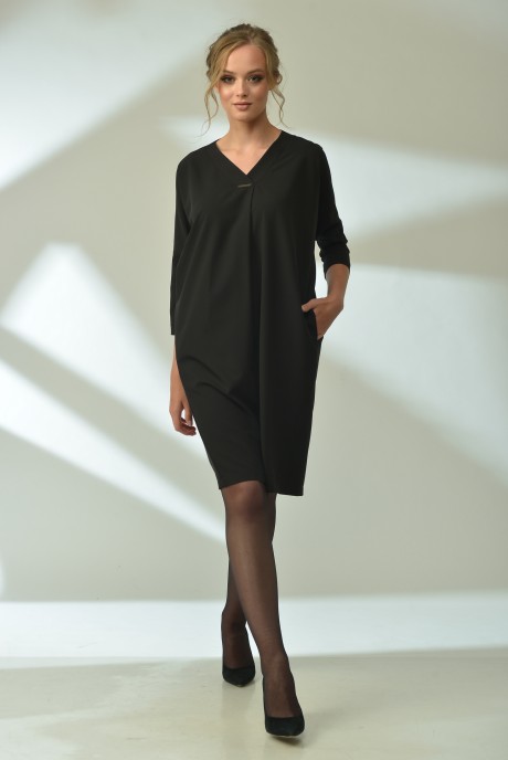 Платье MAX 4-020 черный размер 42-56 #1