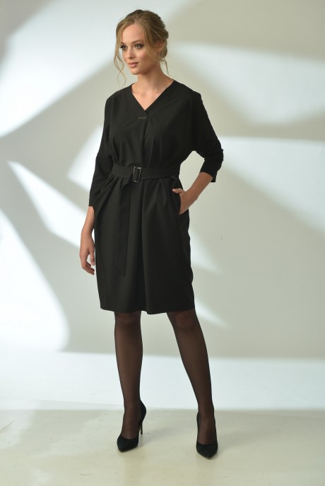 Платье MAX 4-020 черный размер 42-56 #3