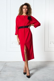 Платье MAX 4-037 А красный #1