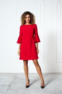 Платье MAX 4-047 красный #1