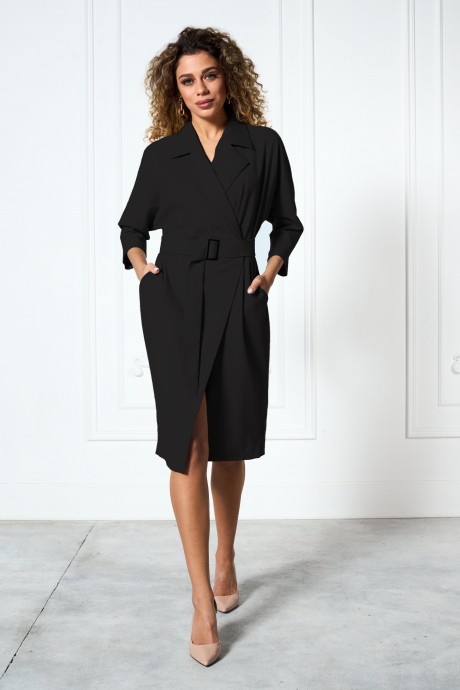 Платье MAX 4-045 черный размер 42-54 #1