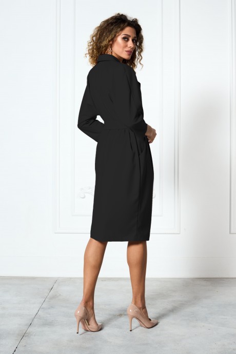 Платье MAX 4-045 черный размер 42-54 #2