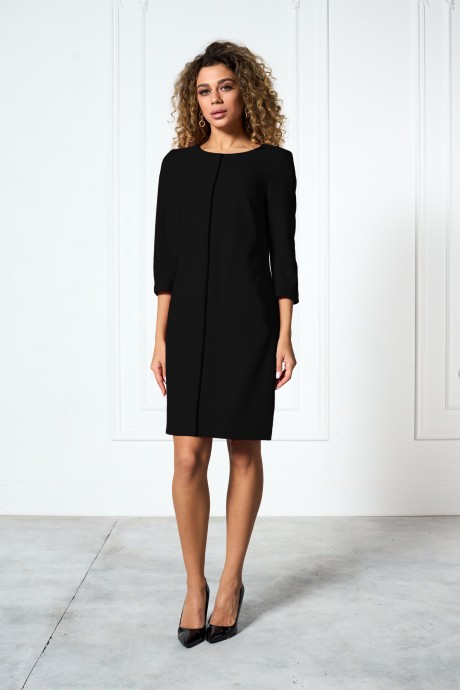 Платье MAX 4-068 черный размер 42-52 #1